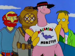 Nessi en los simpson