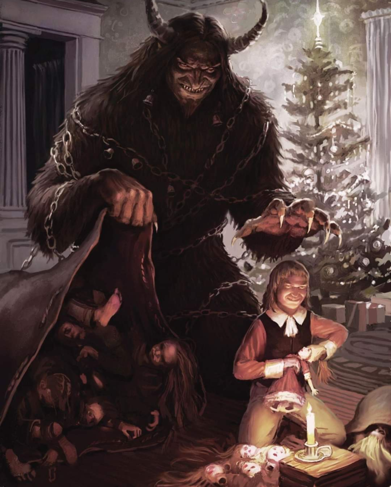 Terror de krampus Navidad