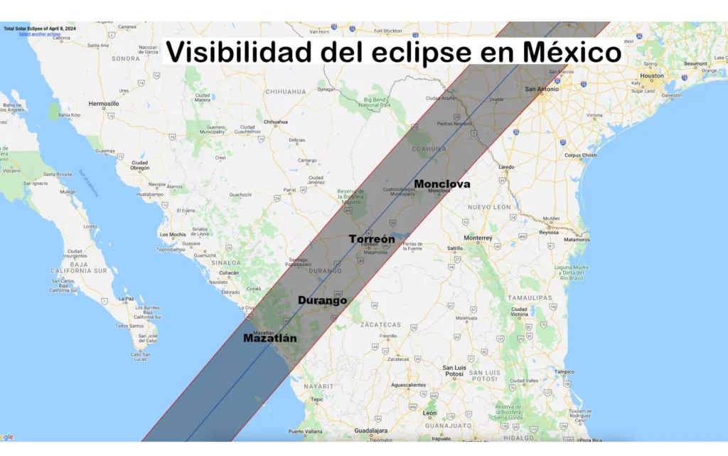 Eclipse de 2024 Mexico