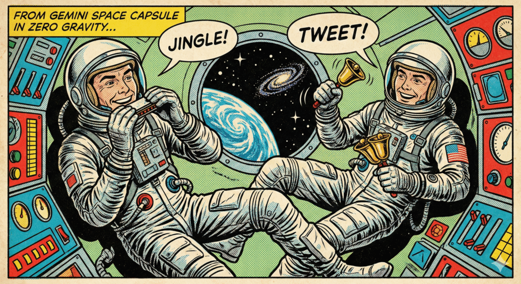 Villancicos en el espacio